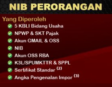jasa pengurusan nib kalimantan timur